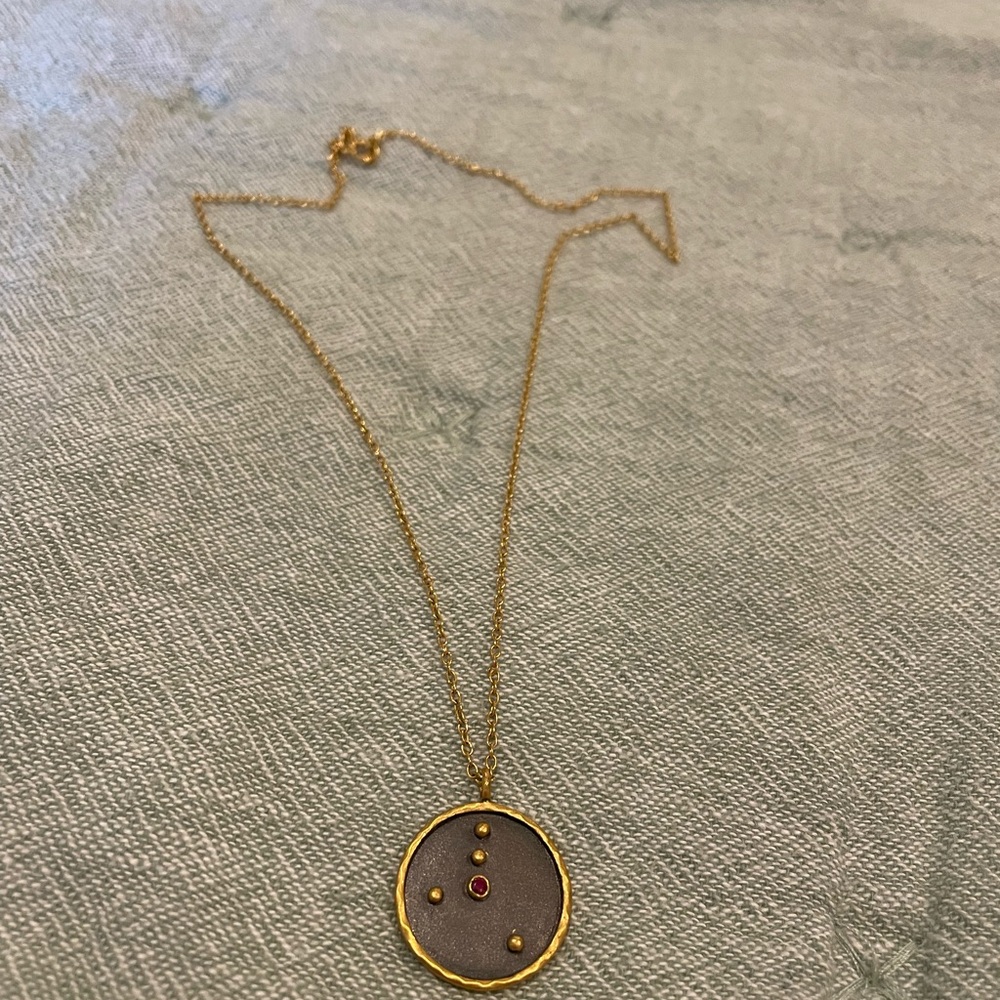 Satya Cancer Zodiac Necklace